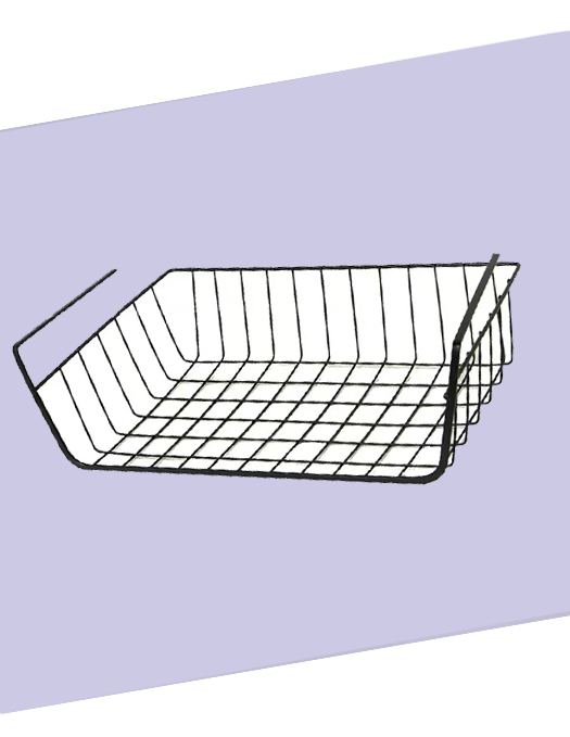 Under Desk Organizer Basket